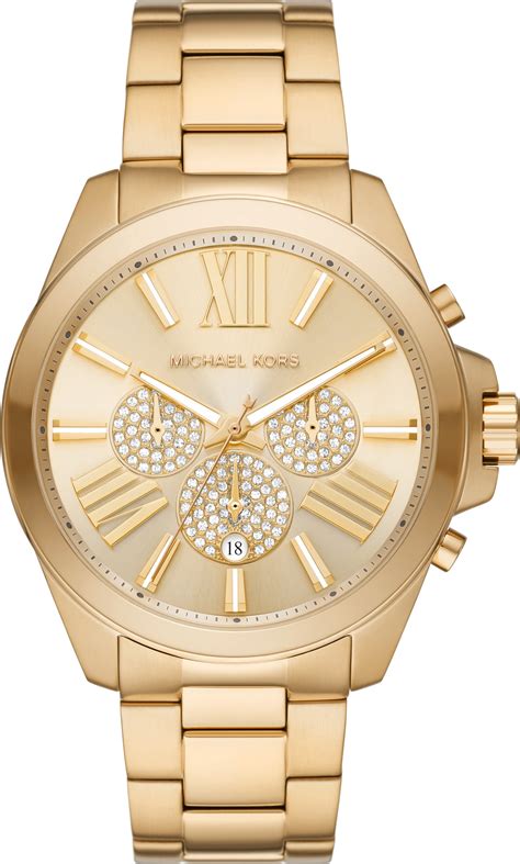 michael kors wren|Michael Kors chronograph.